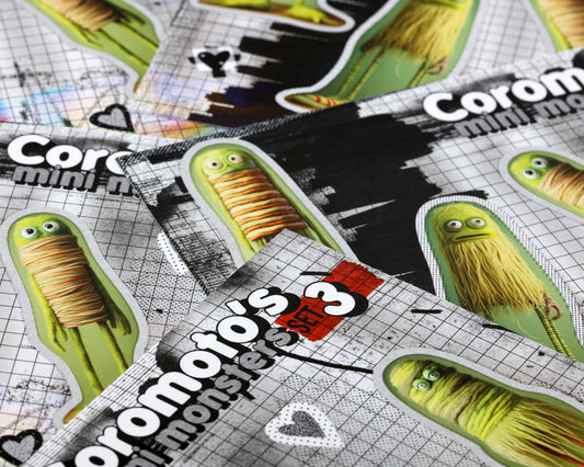 Coromoto's Mini Monster Factory Stickers Set #003