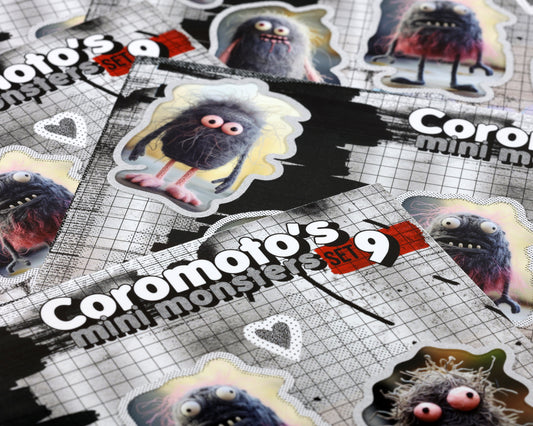 Coromoto's Mini Monster Factory Stickers Set #009