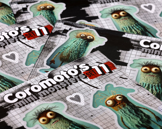 Coromoto's Mini Monster Factory Stickers Set #011